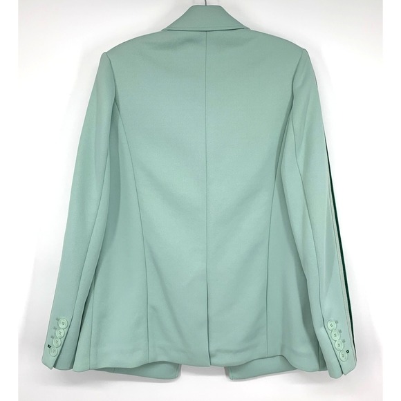 Adidas x Ivy Park Suit Jacket Blazer 3 Stripe Logo Green NWT - Picture 13 of 16